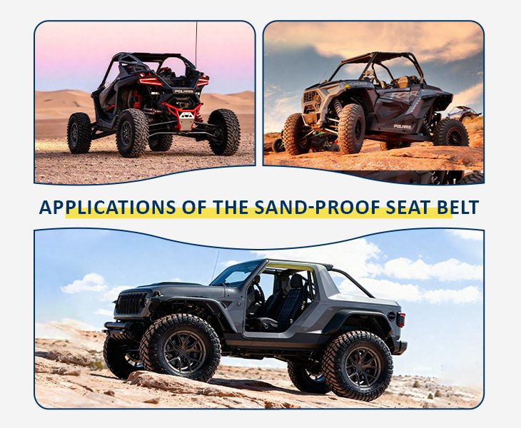 Applications of the Sand-Resistant Seat Belt