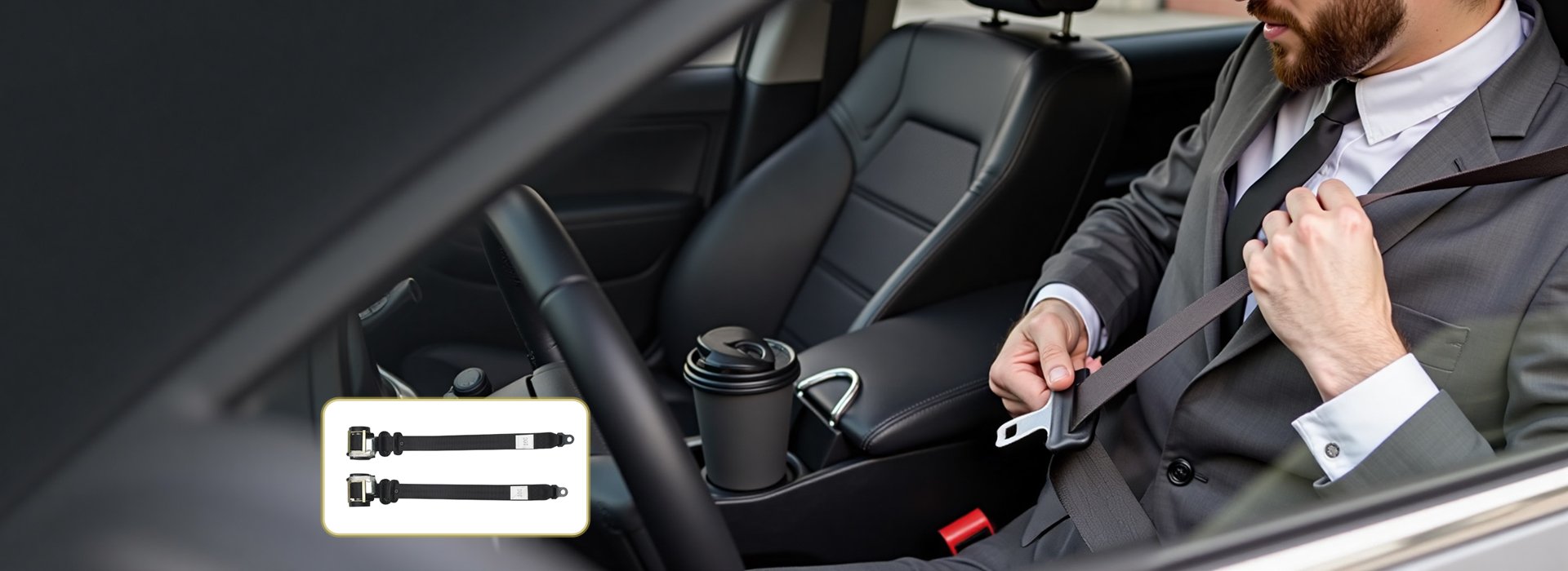 Black Seat Belt