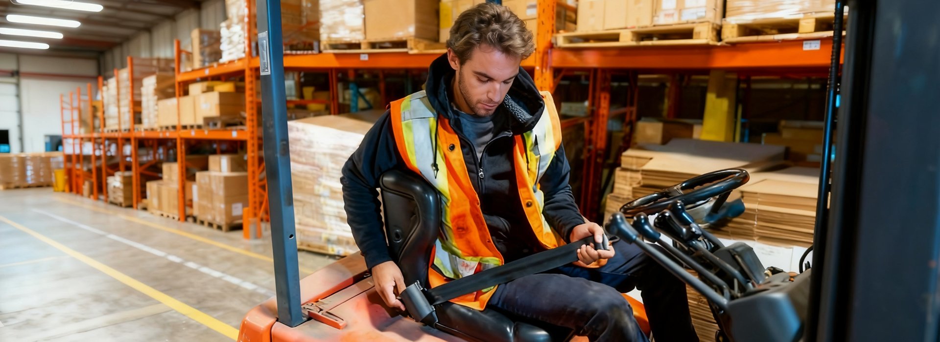 Forklift Seat Belt
