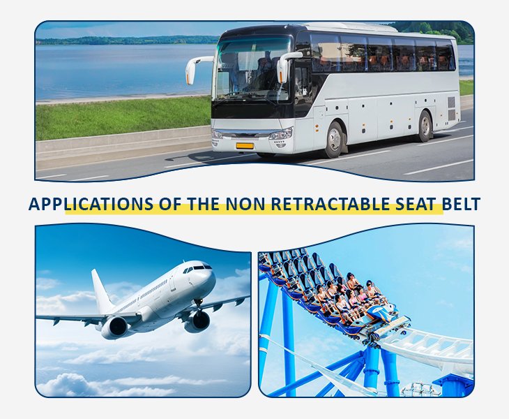 Non Retractable Seat Belt Application